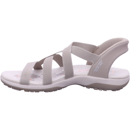 Skechers Sandalette 163460 REGGAE SLIM - STRETCH FLEX in Beige