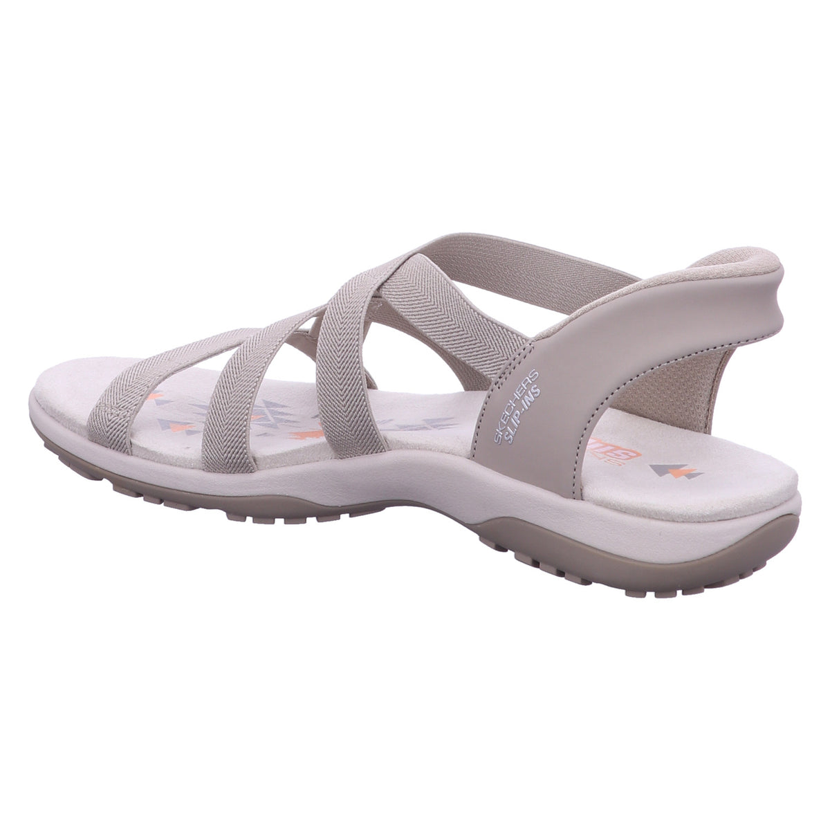 Skechers Sandalette 163460 REGGAE SLIM - STRETCH FLEX in Beige