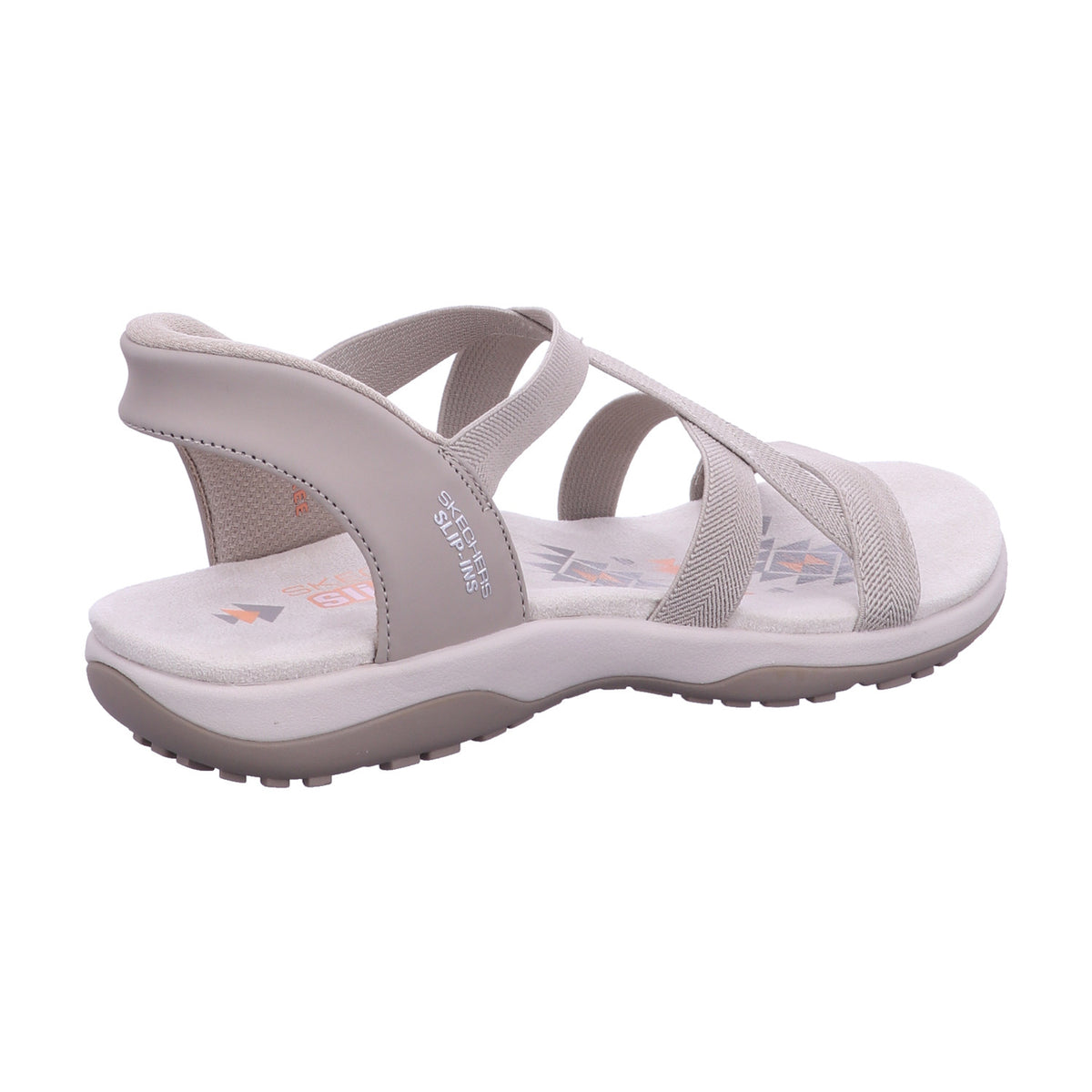 Skechers Sandalette 163460 REGGAE SLIM - STRETCH FLEX in Beige