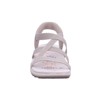 Skechers Sandalette 163460 REGGAE SLIM - STRETCH FLEX in Beige