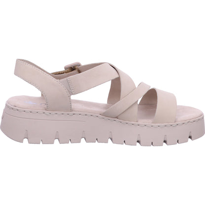 Rieker Sandalette V1063  in Beige