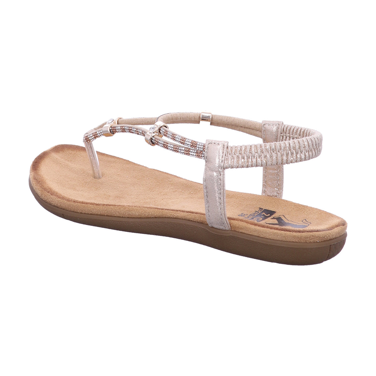 Mustang Sandalette 8018845 Damen Sandale in Beige