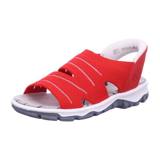 Rieker Sandalette 68895  in Rot