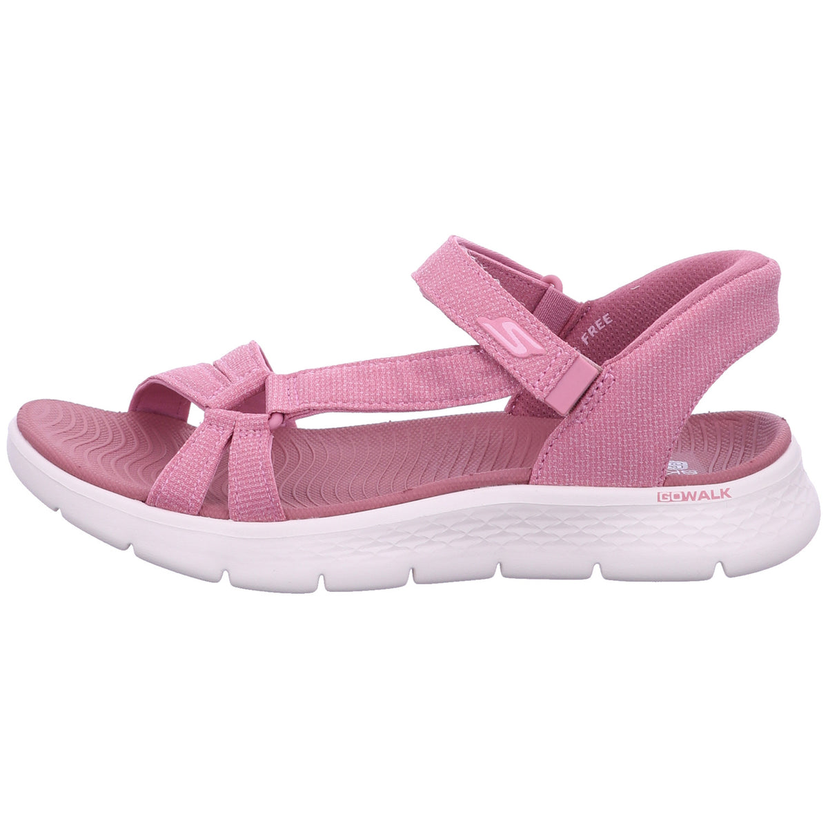 Skechers Sandalette 141481 GO WALK FLEX SANDAL - ILLUMINATE in Rot