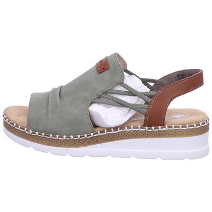 Rieker Sandalette V1261  in Grün