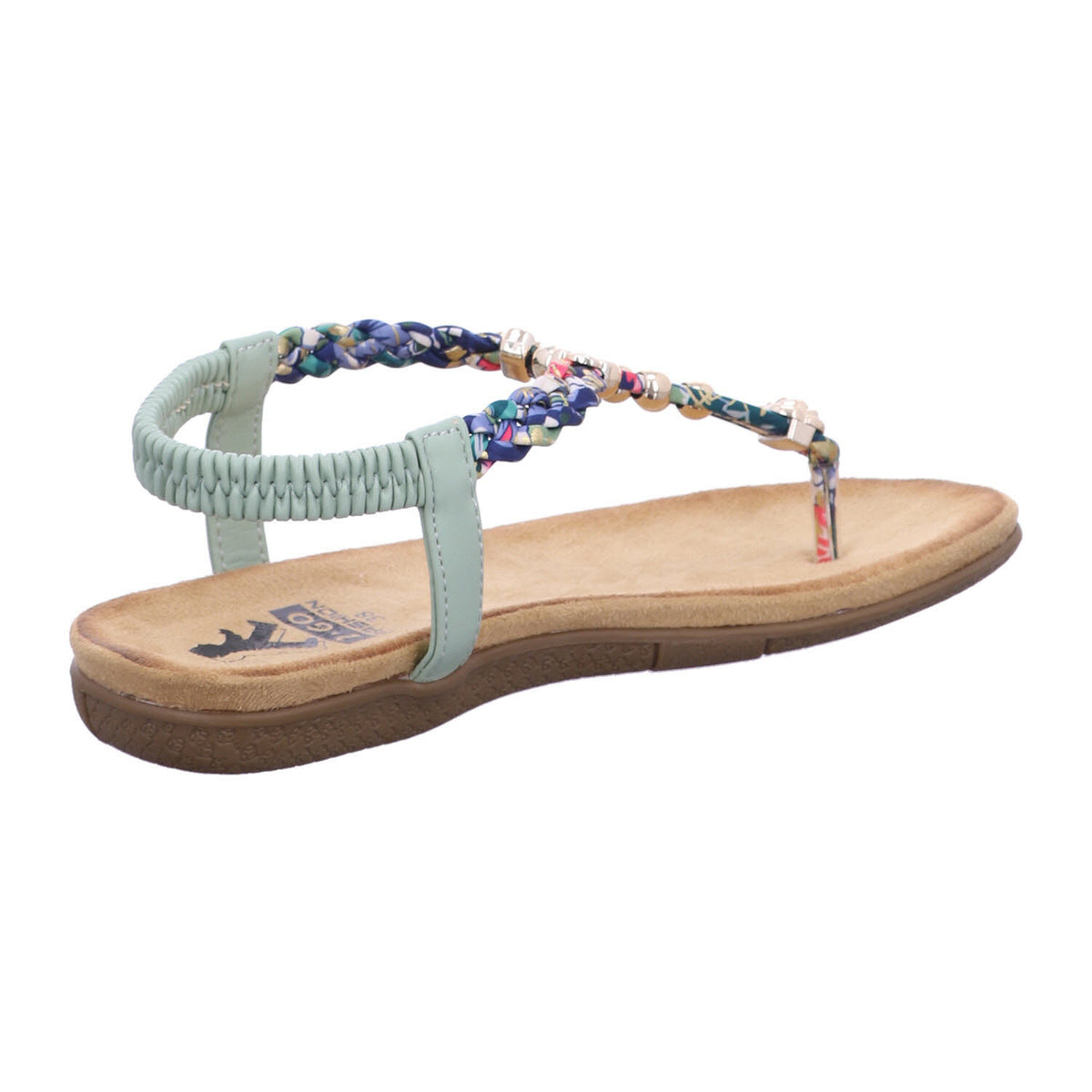 Mustang Sandalette 8018819 Damen Sandale in Grün