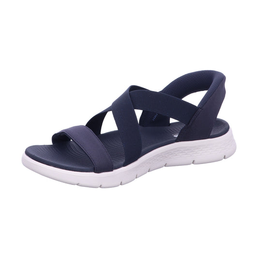 Skechers Sandalette 141489 GO WALK FLEX SANDAL - GLIMMER UP in Blau