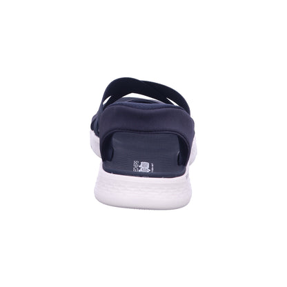Skechers Sandalette 141489 GO WALK FLEX SANDAL - GLIMMER UP in Blau