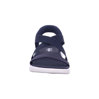 Skechers Sandalette 141489 GO WALK FLEX SANDAL - GLIMMER UP in Blau