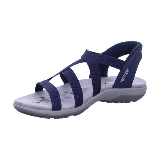 Skechers Sandalette 163460 REGGAE SLIM - STRETCH FLEX in Blau