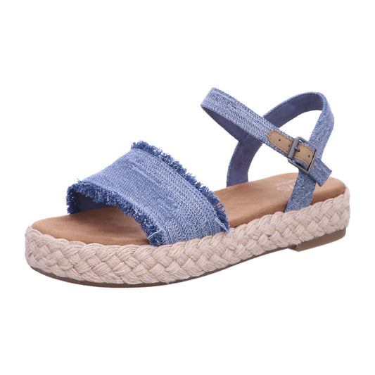 Toms Sandalette 10021980 Abby in Blau
