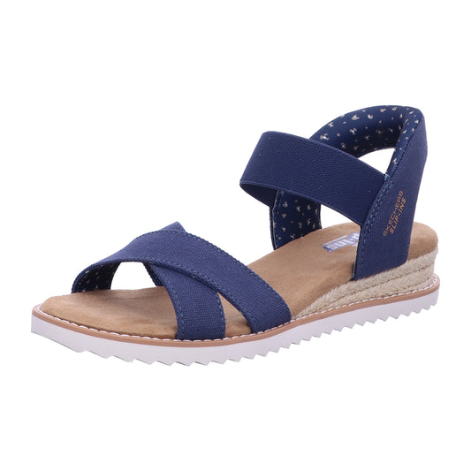 Skechers Sandalette 114418 DESERT KISS - GOLDEN LILY in Blau