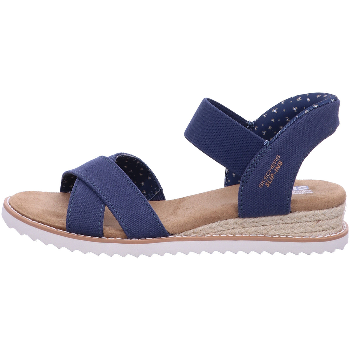 Skechers Sandalette 114418 DESERT KISS - GOLDEN LILY in Blau