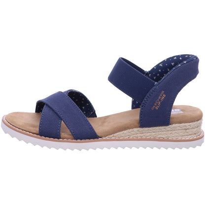 Skechers Sandalette 114418 DESERT KISS - GOLDEN LILY in Blau