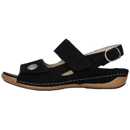 Waldläufer Sandalette 342002 191 Heliett in Schwarz