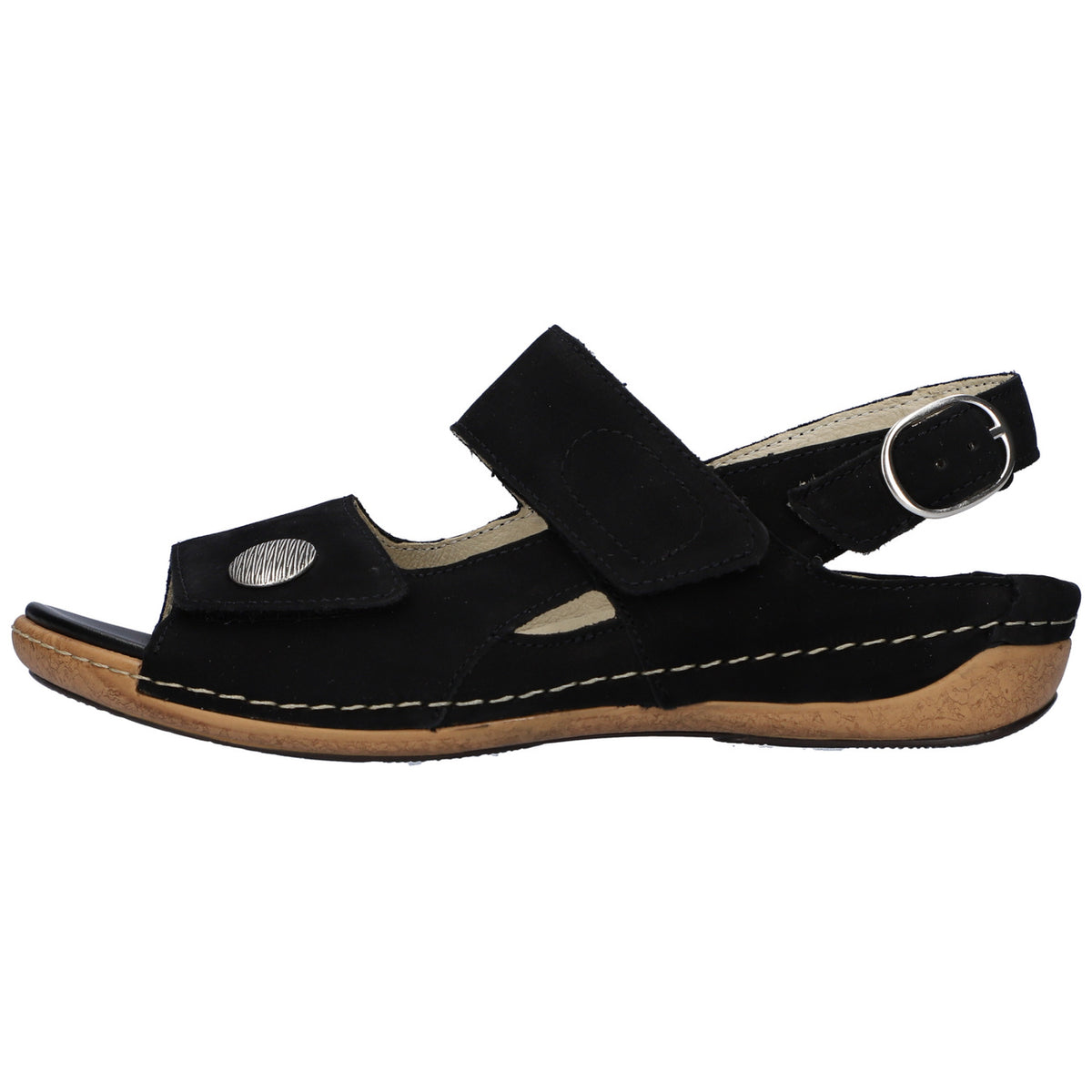 Waldläufer Sandalette 342002 191 Heliett in Schwarz