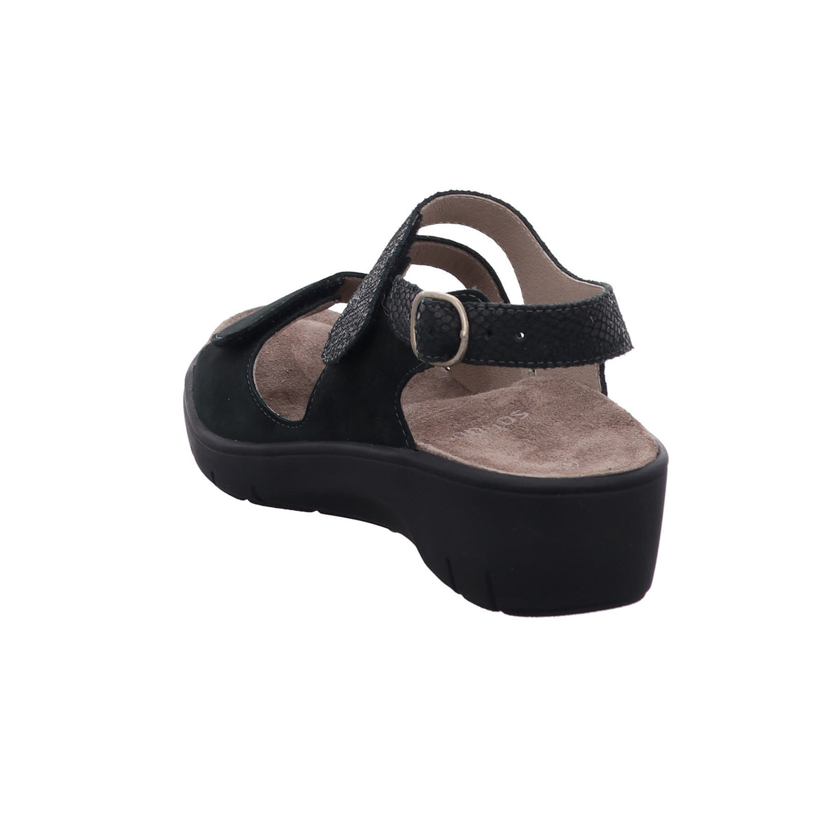 Solidus Sandalette 24004 Gina - Weite G in Schwarz