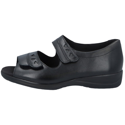 Solidus Sandalette 73081 Lia - Weite H in Schwarz