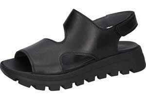 Waldläufer Sandalette 730005-144 SOFTLAMM in Schwarz