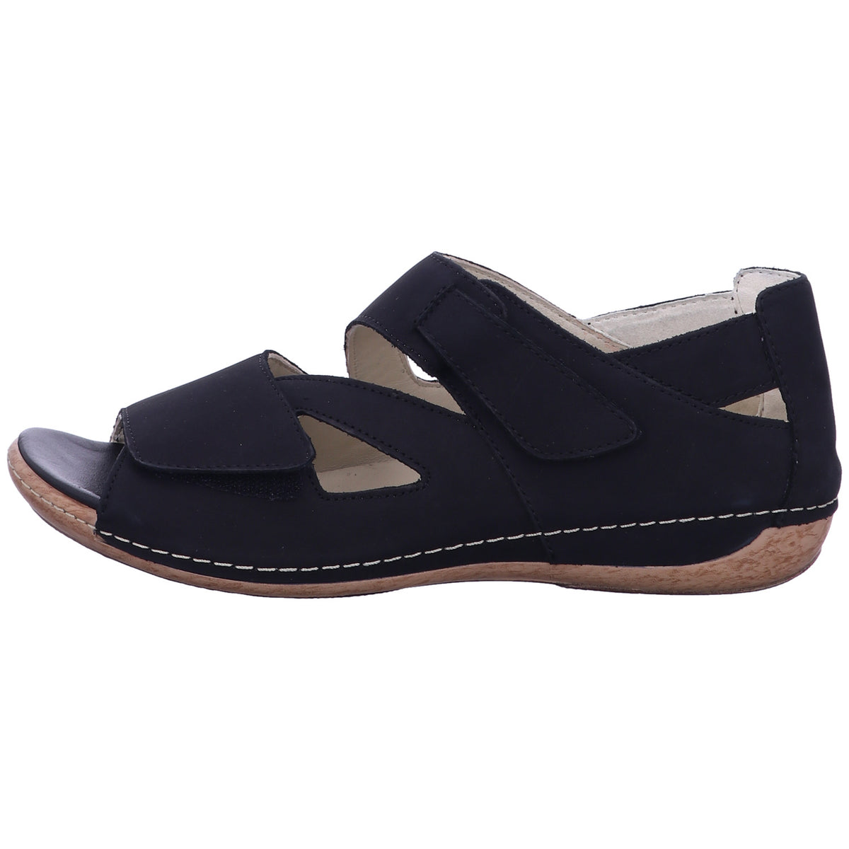 Waldläufer Sandalette 342025 191 Heliett in Schwarz