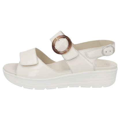 Solidus Sandalette 48022 Greta - Weite G in Weiß