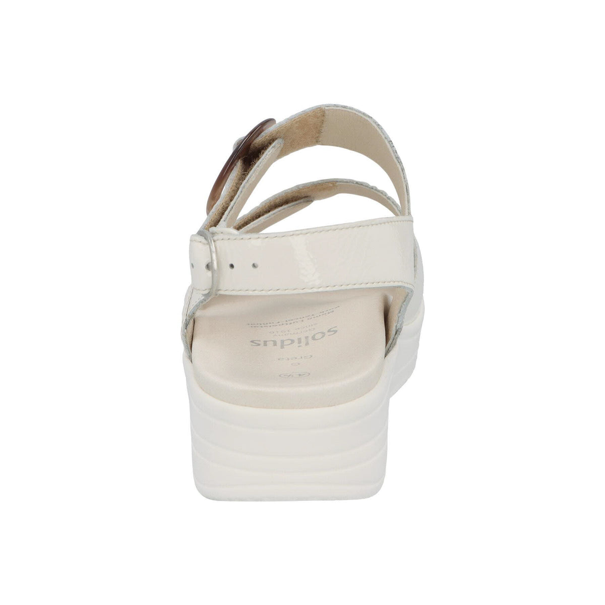 Solidus Sandalette 48022 Greta - Weite G in Weiß