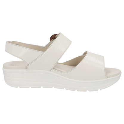 Solidus Sandalette 48022 Greta - Weite G in Weiß