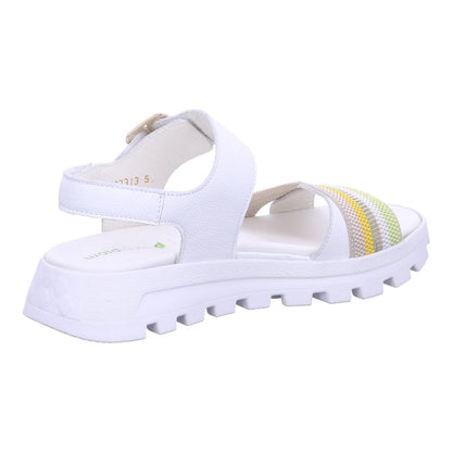 Waldläufer Sandalette 730003-139 VEGA in Weiß