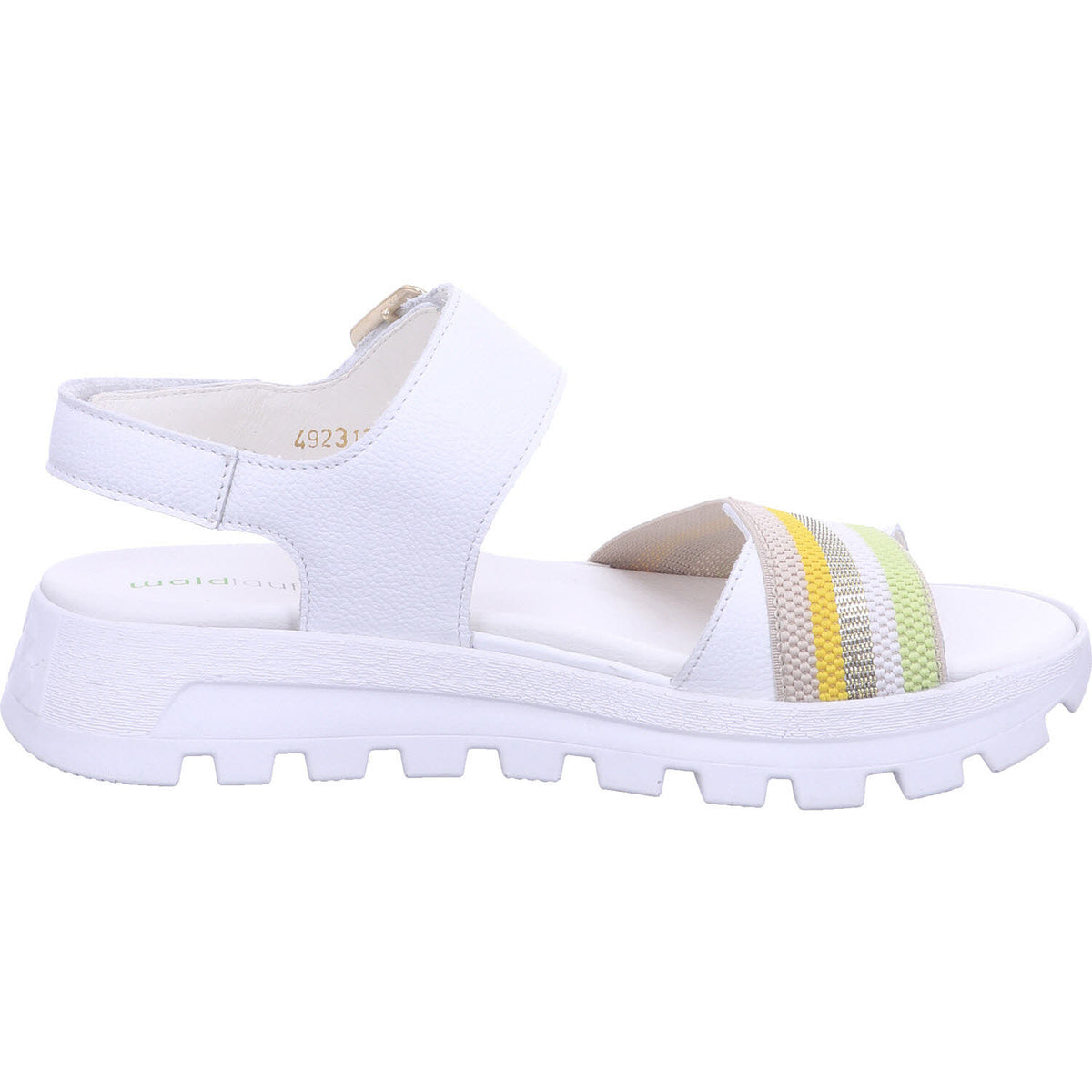 Waldläufer Sandalette 730003-139 VEGA in Weiß