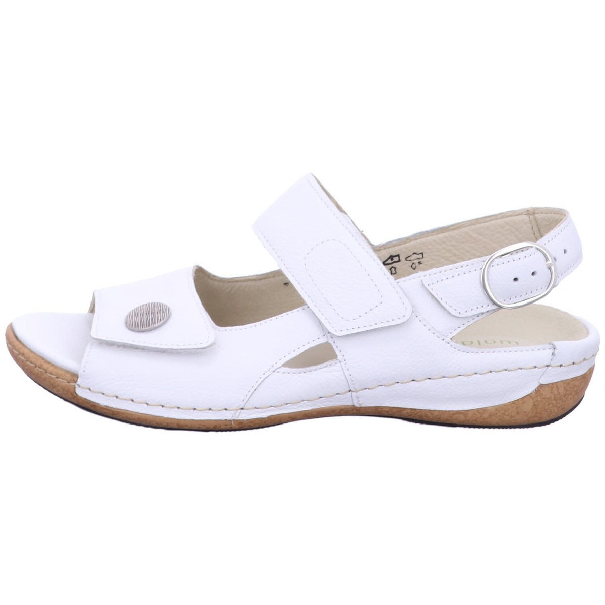 Waldläufer Sandalette 342002 171 PORTO in Weiß