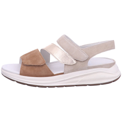 Solidus Sandalette 38049 Hetty - Weite H in Braun