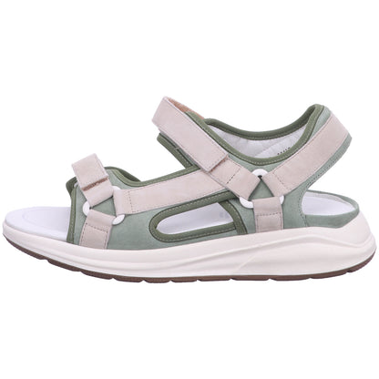 Solidus Sandalette 38047 00000017892523 VELOUR/SUEDE avocado/sava in Beige