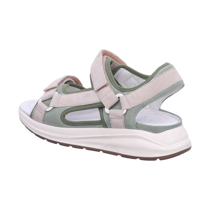 Solidus Sandalette 38047 00000017892523 VELOUR/SUEDE avocado/sava in Beige