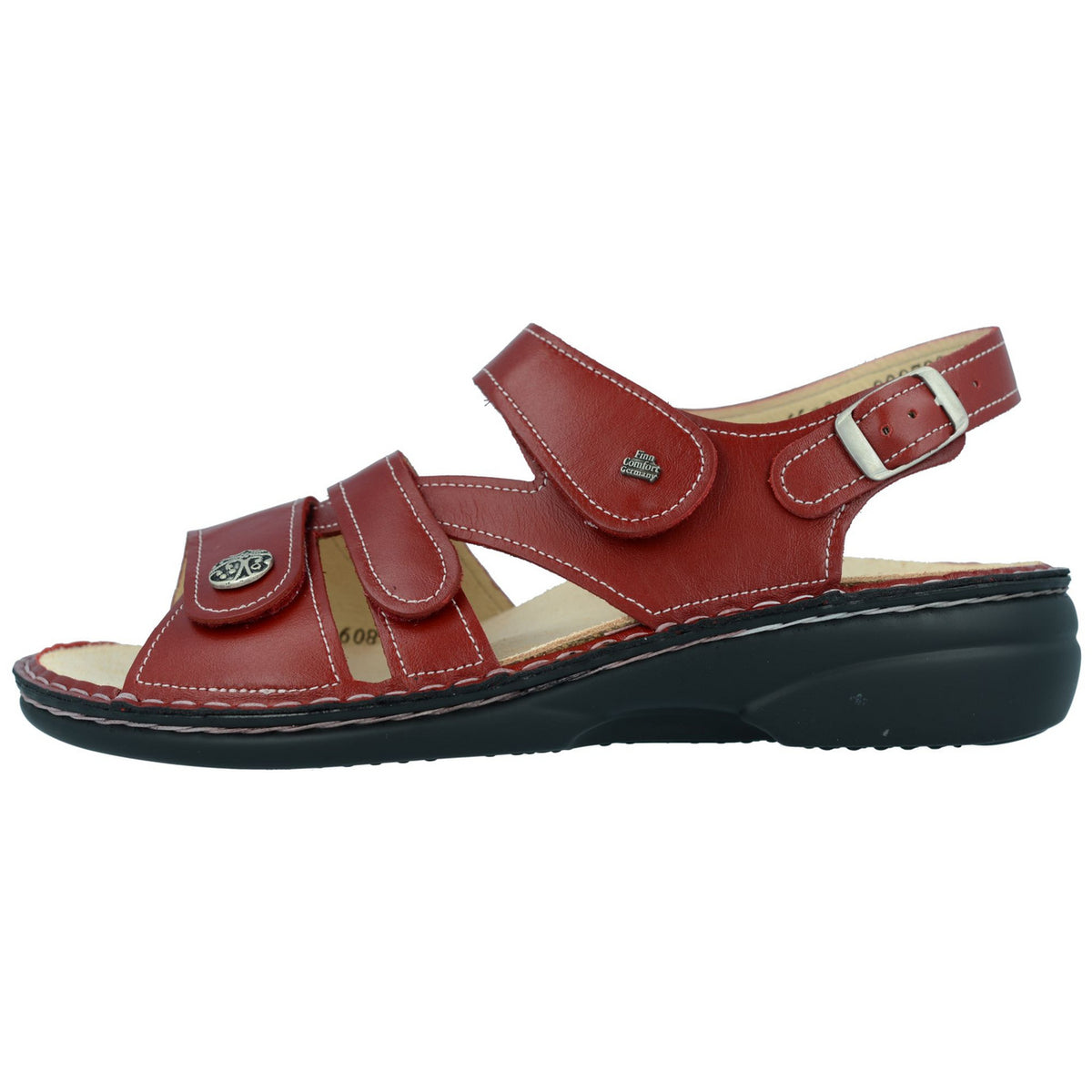 Finn Comfort Sandalette 02562 GOMERA in Rot