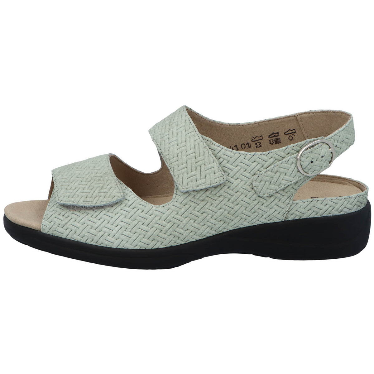 Solidus Sandalette 73144 Lia - Weite H in Grün