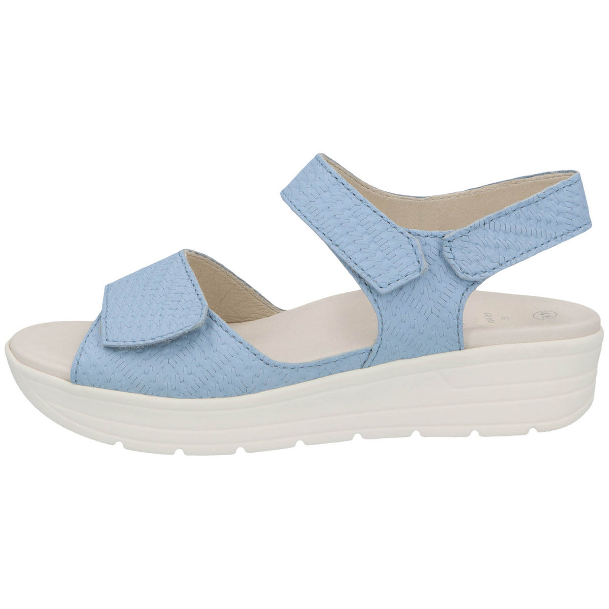 Solidus Sandalette 48000 Greta - Weite G in Blau