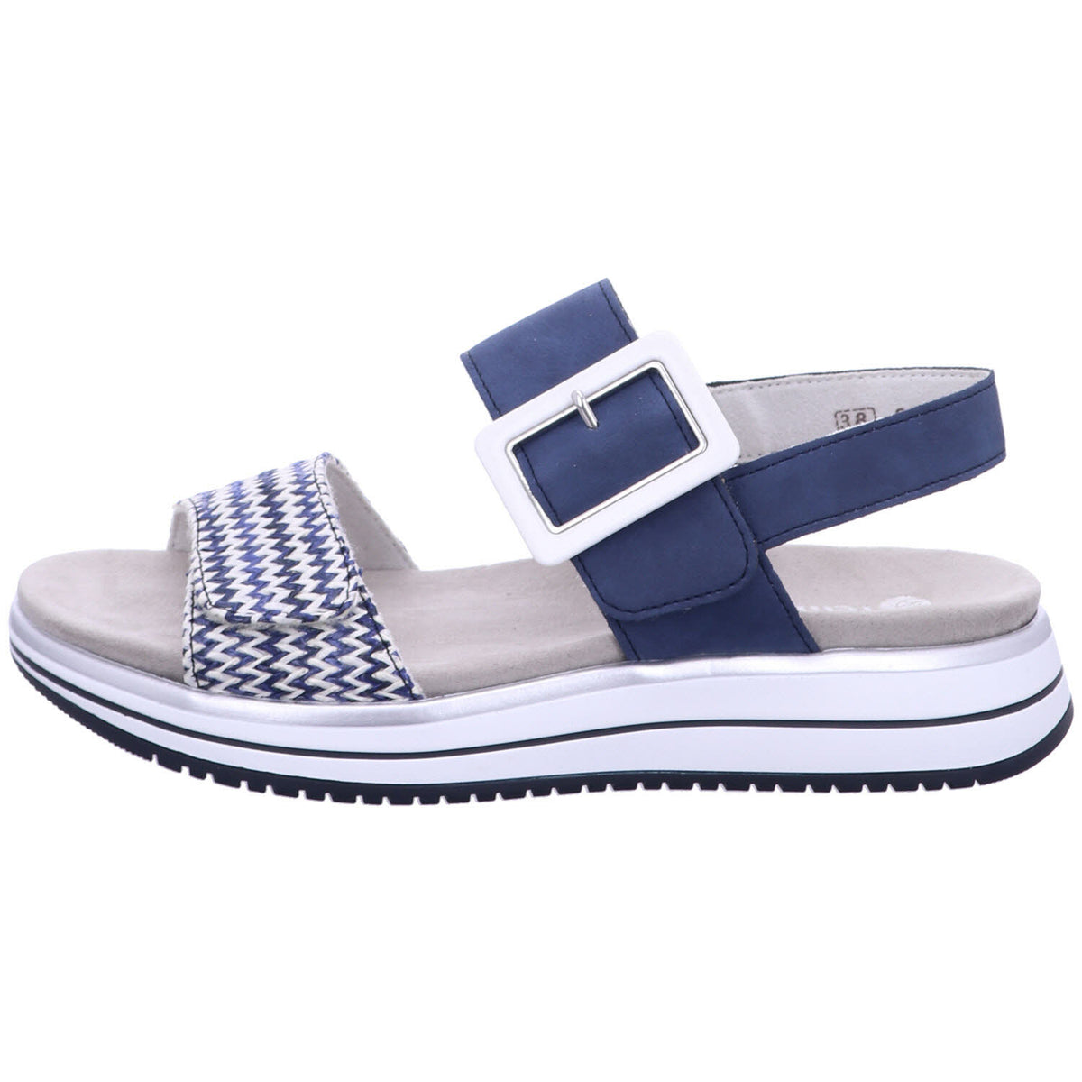 Remonte Sandalette D1J53  in Blau