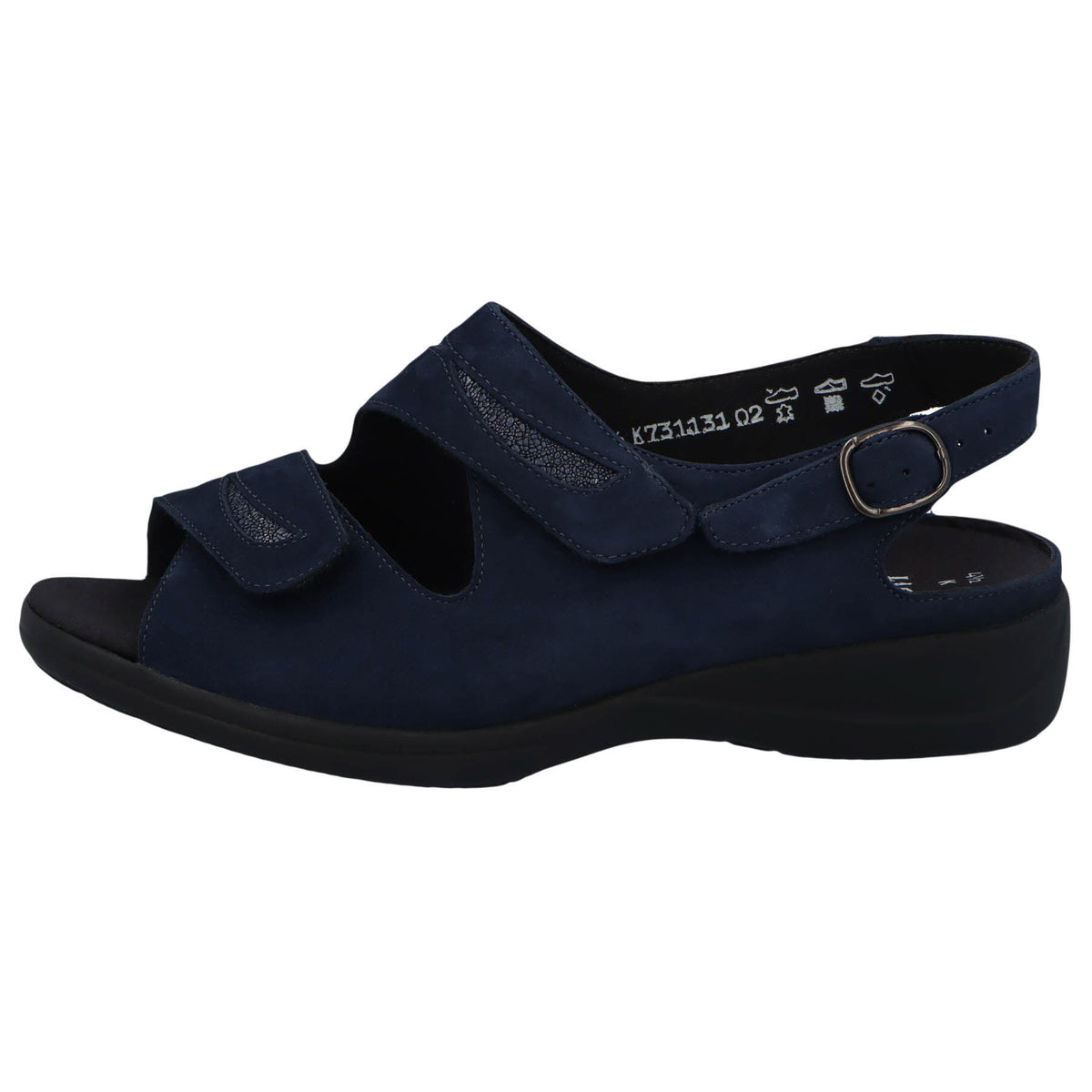 Solidus Sandalette 73113 Lia - Weite K in Blau