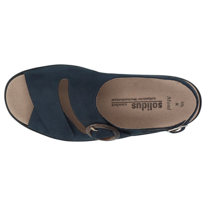 Solidus Sandalette 74032 Moni - Weite M in Blau
