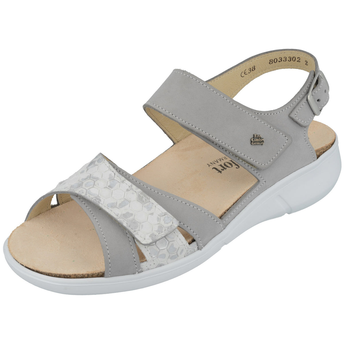 Finn Comfort Sandalette 03351 NADI in CLOUD/BIANCO