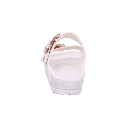 Birkenstock Badeschuh 1029651 Arizona Big Buckle EVA Eggshell in Weiß