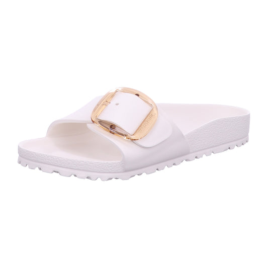 Birkenstock Badeschuh 1029633 Madrid Big Buckle EVA Eggshell in Weiß