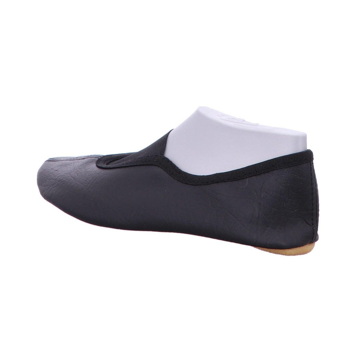 Beck Gymnastikschuh 020 Schläppchen, Kunstleder, Ristgummi in Schwarz