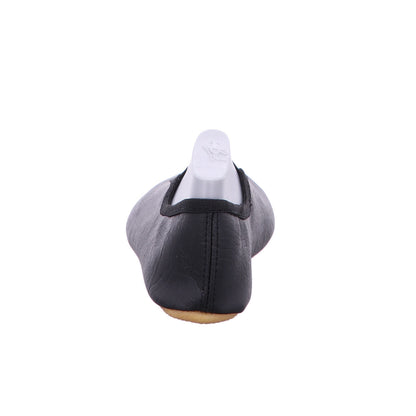 Beck Gymnastikschuh 020 Schläppchen, Kunstleder, Ristgummi in Schwarz