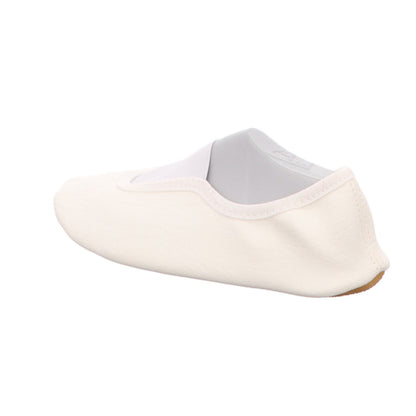 Beck Gymnastikschuh 020 Schläppchen, Kunstleder, Ristgummi in Weiß
