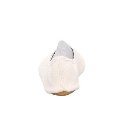 Beck Gymnastikschuh 020 Schläppchen, Kunstleder, Ristgummi in Weiß