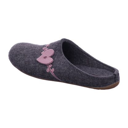Haflinger Hauschhuh 483142 Everest Coeur in Grau