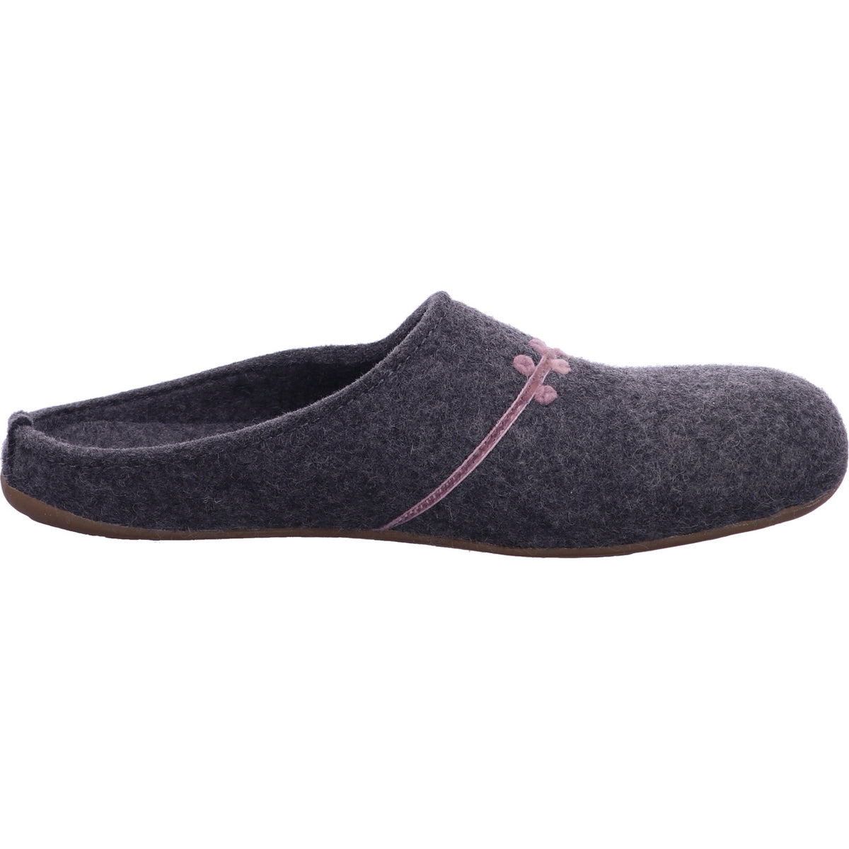 Haflinger Hauschhuh 483142 Everest Coeur in Grau