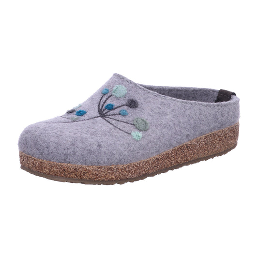 Haflinger Hauschhuh 751009 Grizzly Amaya in Grau