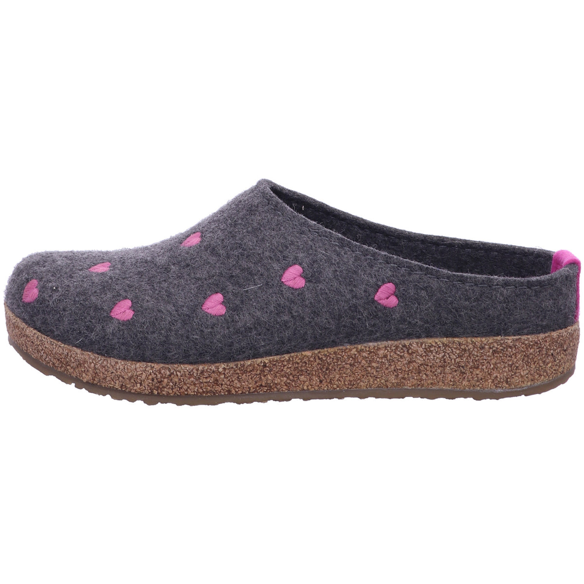 Haflinger Hauschhuh 741031 Grizzly in Grau